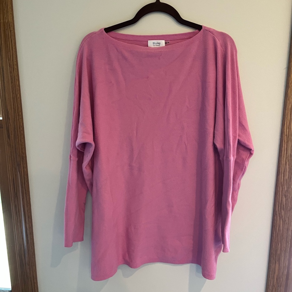 Maternity Bluivy Pink Women's Tunic Top